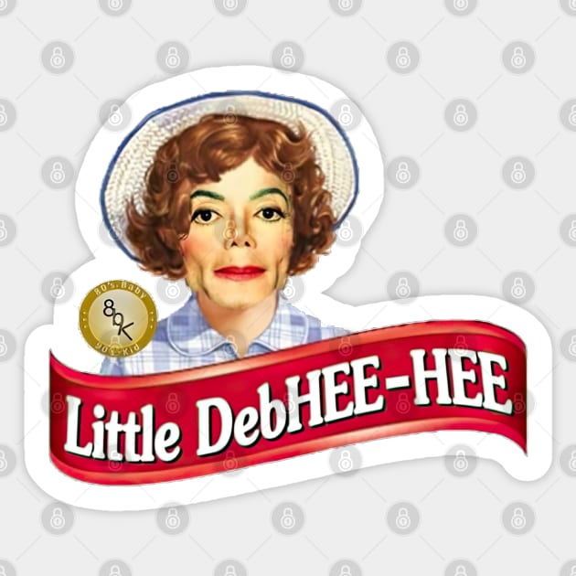 Little DebHee Hee Sticker by obstinator